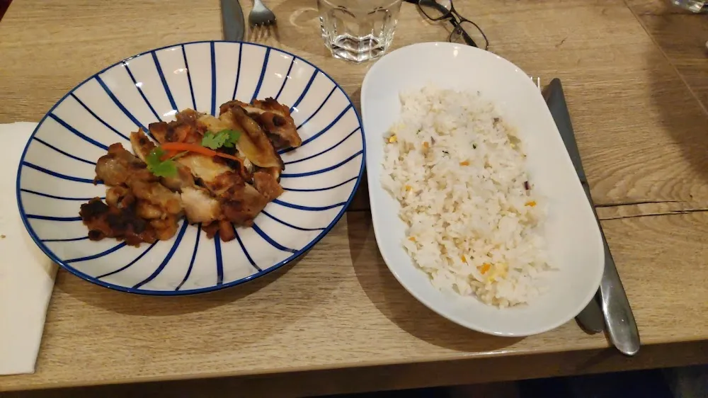 Brochettes de Poulet À la Citronnelles