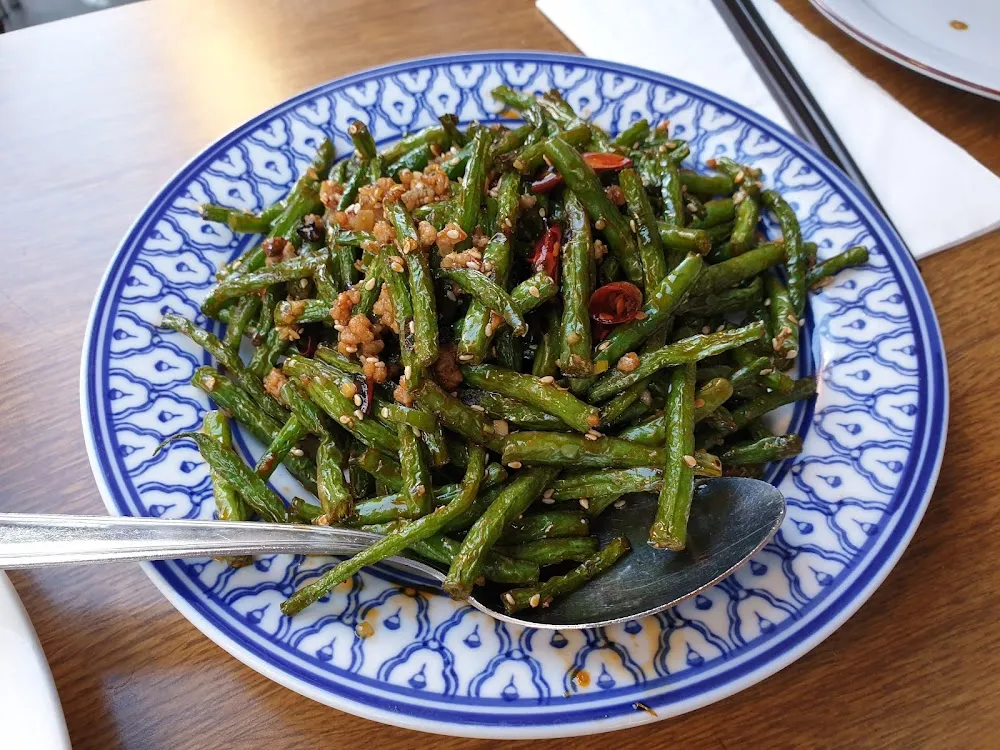 Harticots Verts Sautes À la Mode de Sichuan